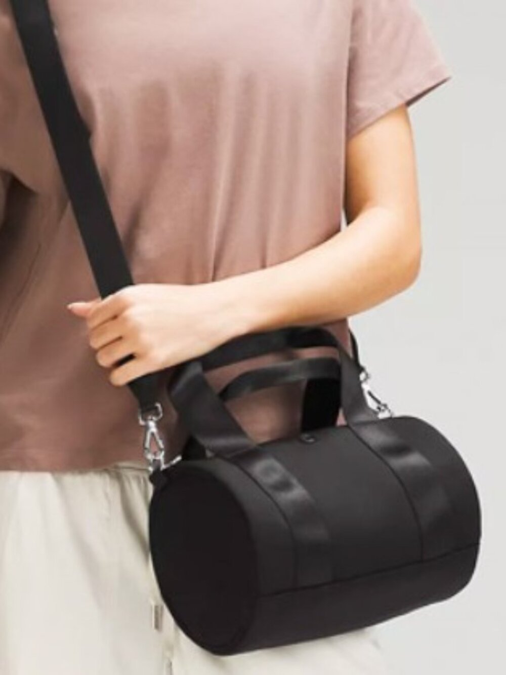 Lululemon Knit Nylon Mini Barrel Duffle Bag 5L | Unisex | NWT